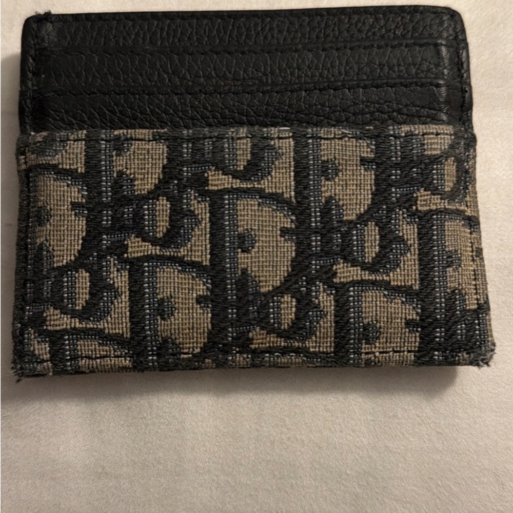 Dior Monogram Beige Card Holder - Picture 4 of 5